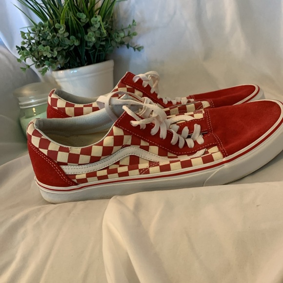 Size 13 vans used in good condition red and white very cute - Picture 5 of 8